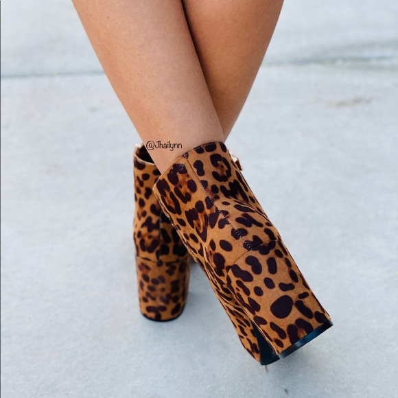 HP style crush party 💫Leopard print ankle bootie - Picture 3 of 8